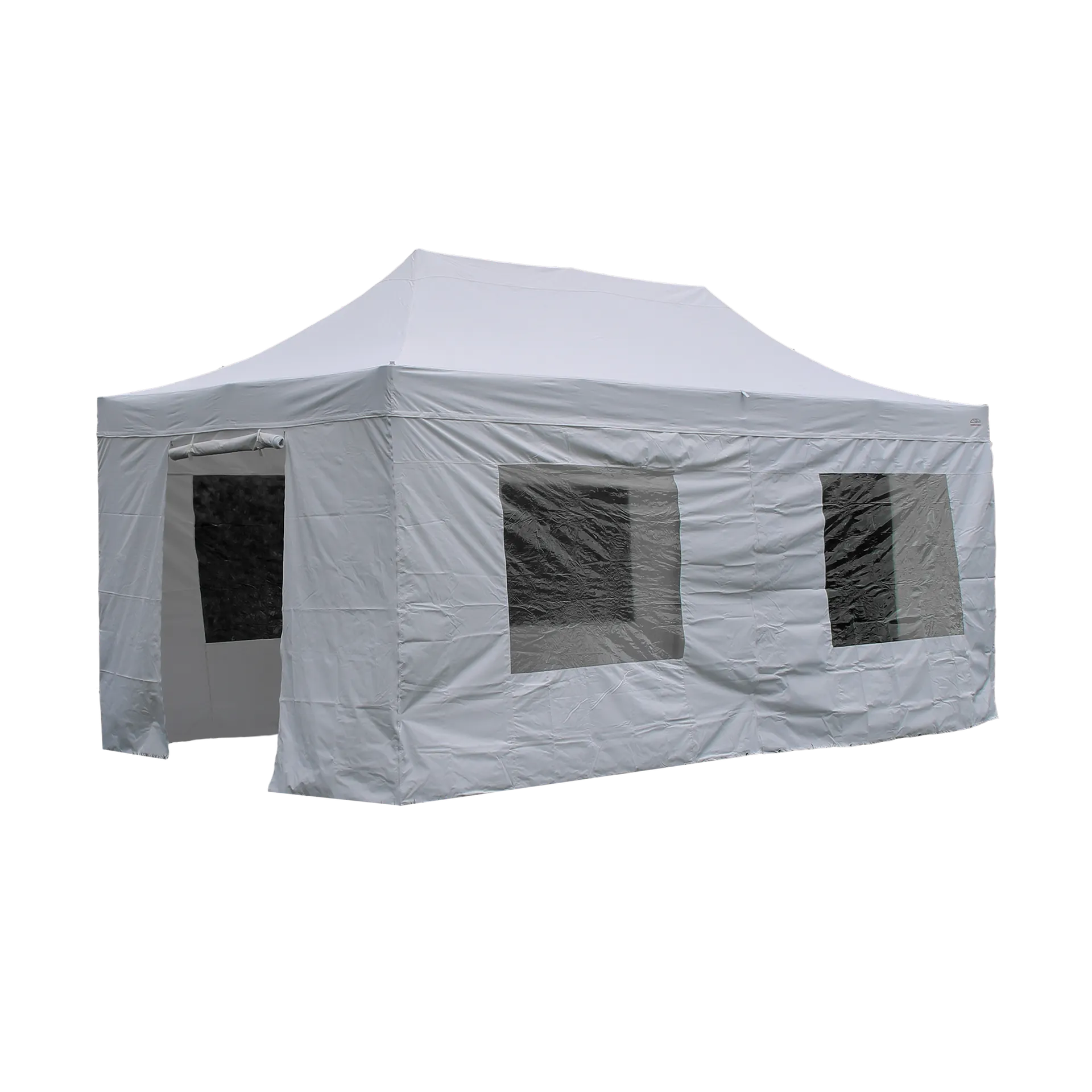 Faltpavillon 3×6 m Weiß – wasserdicht & stabil
