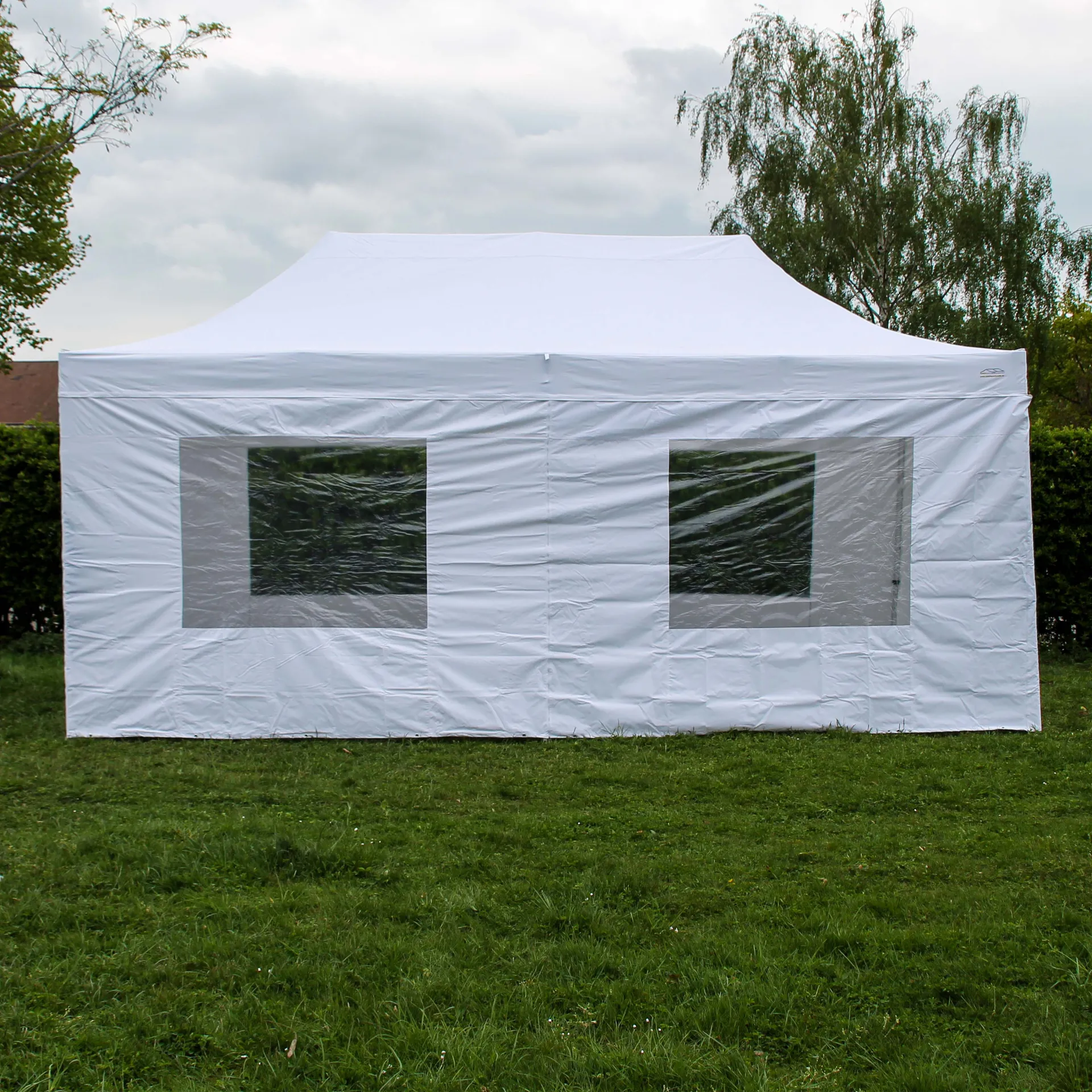 Faltpavillon 3×6 m Weiß – wasserdicht & stabil 6