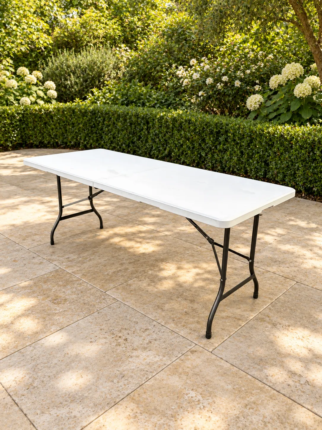 Klapptisch 180 × 74 cm 3